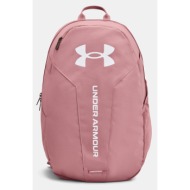 under armour ua hustle lite backpack pink 91% polyester, 9% nylon