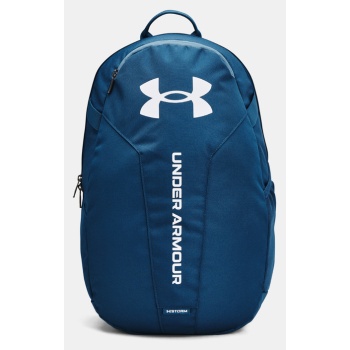 under armour ua hustle lite backpack blue 91% polyester, 9% σε προσφορά
