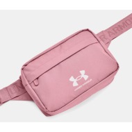 under armour ua loudon lite wb xbody waist bag pink 100% polyester