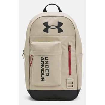 under armour ua halftime backpack brown 78% polyester, 22%