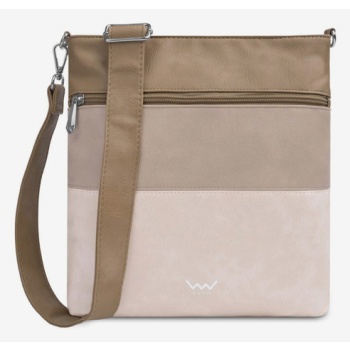 vuch prisco creme cross body bag beige outer part  σε προσφορά