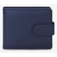 vuch aris blue wallet blue artificial leather