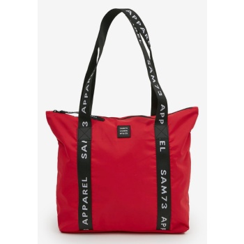 sam 73 severn bag red outer part - 100% polyester; lining σε προσφορά