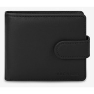 vuch aris black wallet black outer part - 100% polyurethane; inner part - 100% polyester