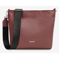 vuch sabin wine cross body bag red artificial leather