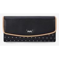 vuch alfio dotty black wallet black artificial leather