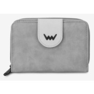 vuch paulie grey wallet grey artificial leather
