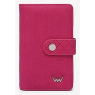 vuch maeva diamond pink wallet pink artificial leather