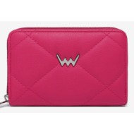 vuch lulu dark pink wallet pink artificial leather