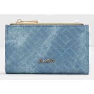 aldo mereclya wallet blue outer part - polyurethane; inner part - recycled polyester