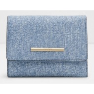 aldo jonai wallet blue leatherette