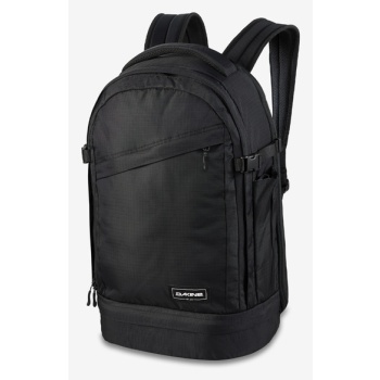 dakine verge backpack black 100% recycled nylon