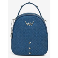 vuch cloren diamond blue backpack blue synthetic