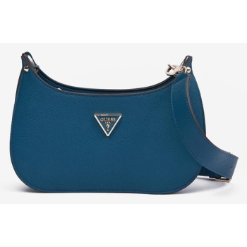 guess meridian mini handbag blue polyurethane