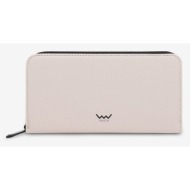 vuch palmer creme wallet white artificial leather