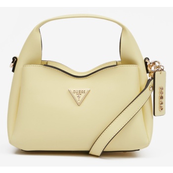 guess iwona cross body bag yellow polyurethane σε προσφορά