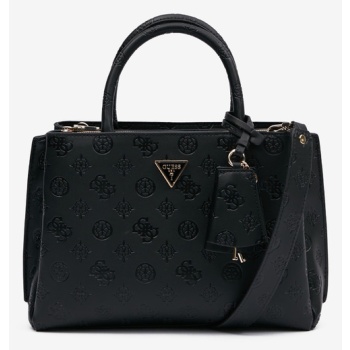 guess jena elite handbag black polyurethane σε προσφορά