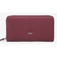 vuch judith wallet red outer part - 100% genuine leather; inner part - 100% polyester