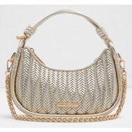 aldo malvina handbag gold synthetic