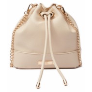 orsay handbag beige polyurethane