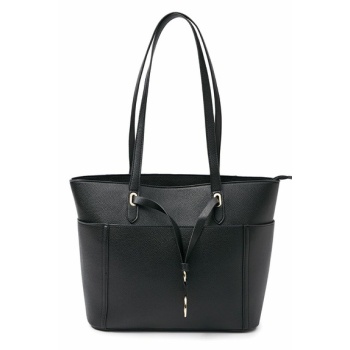 orsay handbag black polyurethane