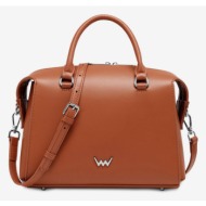 vuch coraline brown handbag brown genuine leather