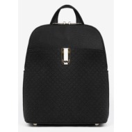 vuch filipa diamond black backpack black artificial leather