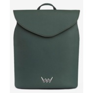 vuch joanna khaki backpack green artificial leather