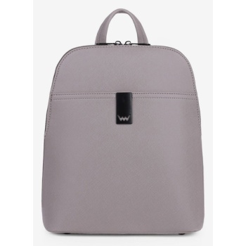 vuch filipa grey backpack grey 100% polyurethane σε προσφορά