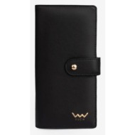 vuch maeva black wallet black artificial leather