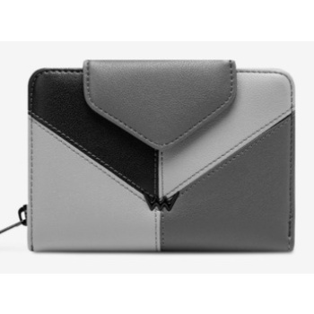 vuch drita wallet grey outer part - 100% polyurethane; σε προσφορά