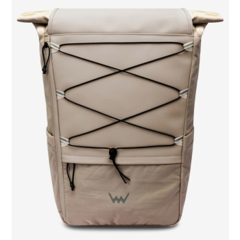 vuch elion backpack beige outer part - 50% polyurethane σε προσφορά