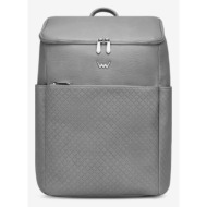 vuch tinkler backpack grey outer part - 100% polyurethane; inner part - 100% polyester