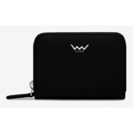 vuch luxia wallet black outer part - 100% recycled polyamide; inner part - 90% recycled polyamide, 1