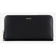 dkny wallet black 100% real leather