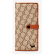 vuch rorry mn capuccion wallet brown outer part - 100% polyurethane; inner part - 100% polyester