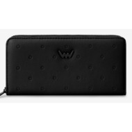 vuch charis black wallet black outer part - 100% polyurethane; inner part - 100% polyester