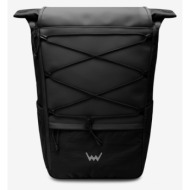 vuch elion black backpack black outer part - 50% leatherette, 50% polyester; inner part - 100% polye