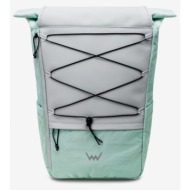 vuch elion green backpack green outer part - 50% leatherette, 50% polyester; inner part - 100% polye