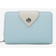 vuch grazy blue wallet blue outer part - 100% polyurethane; inner part - 100% polyester