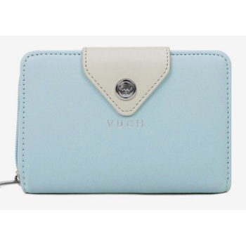 vuch grazy blue wallet blue outer part - 100% polyurethane;