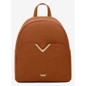 vuch arlen fossy brown backpack brown outer part - 100% σε προσφορά