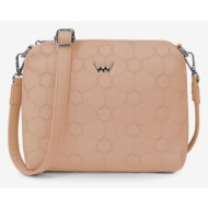 vuch coalie mn apricot handbag beige outer part - 100% polyurethane; inner part - 100% polyester