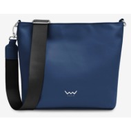 vuch sabin blue cross body bag blue outer part - 100% polyurethane; inner part - 100% polyester