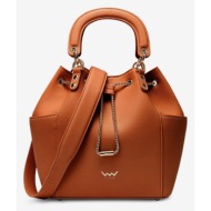 vuch vega brown handbag brown outer part - 100% polyurethane; inner part - 100% polyester
