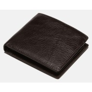 edoti wallet brown outer part - genuine leather; lining - polyester