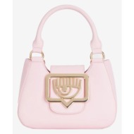 chiara ferragni range handbag pink polyurethane