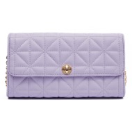 orsay handbag violet outer part - polyurethane; lining - polyester