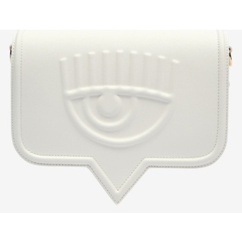 chiara ferragni eyelike bags handbag white polyurethane