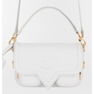 chiara ferragni range handbag white polyurethane